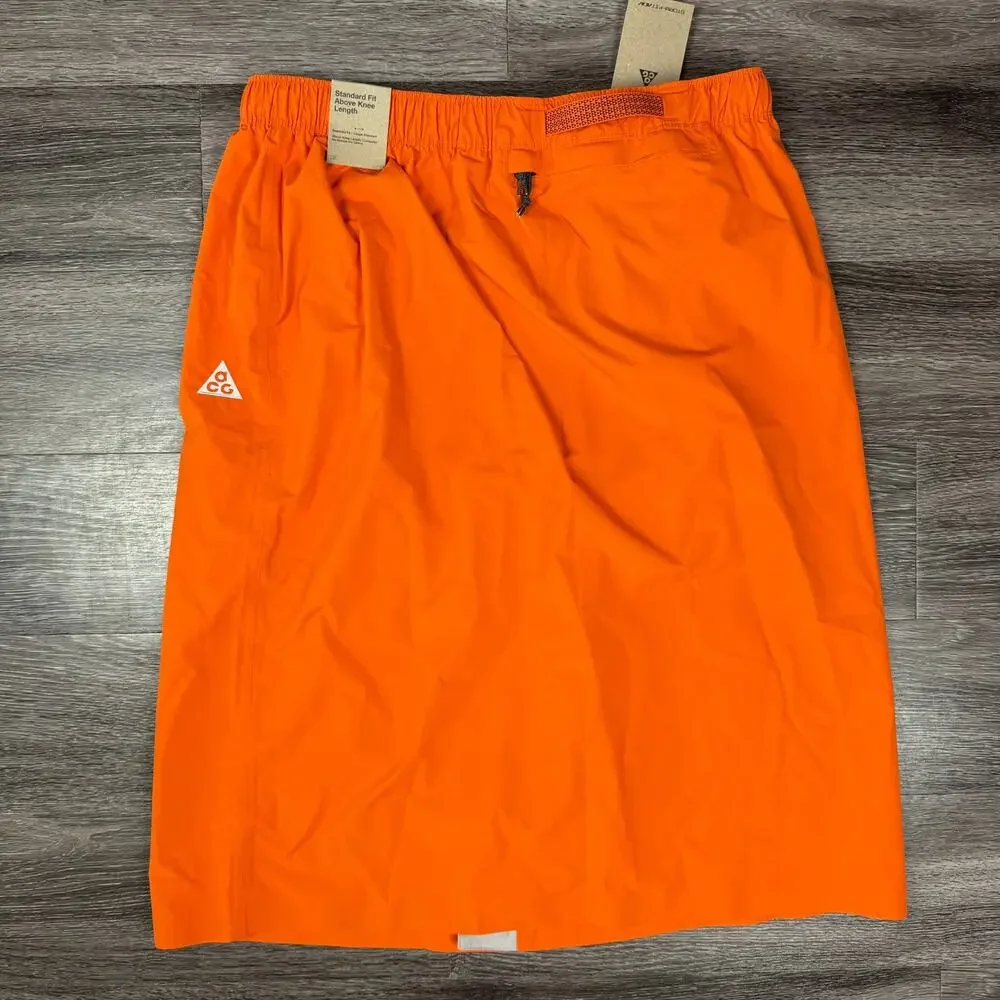 Nike ACG Morpho Storm-FIT ADV Wrap Skirt Orange Medium Tall MT II0927-819 New
